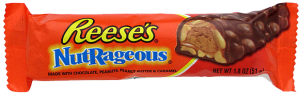 schokoriegel reese's nutrageous