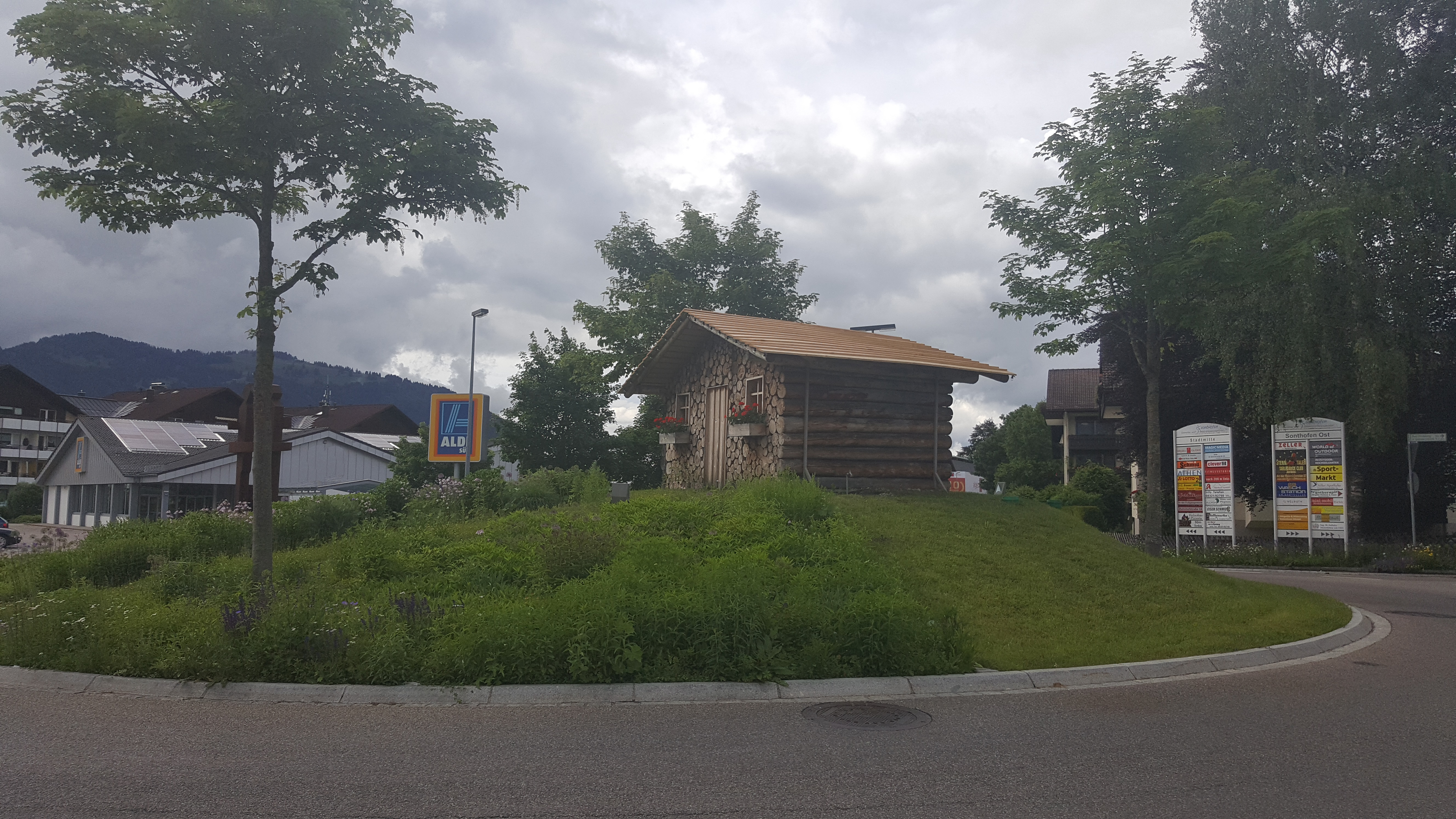 aldi süd im blockhaus
