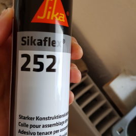 Sikaflex 252 – meine Güte klebt das